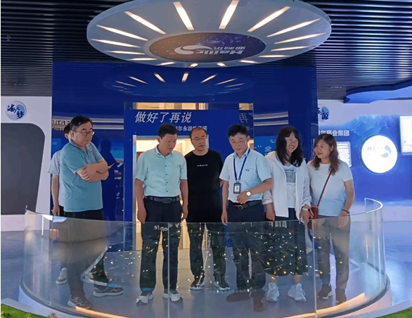 山西农业大学基础部杨书记一行来赏金国际参观访问