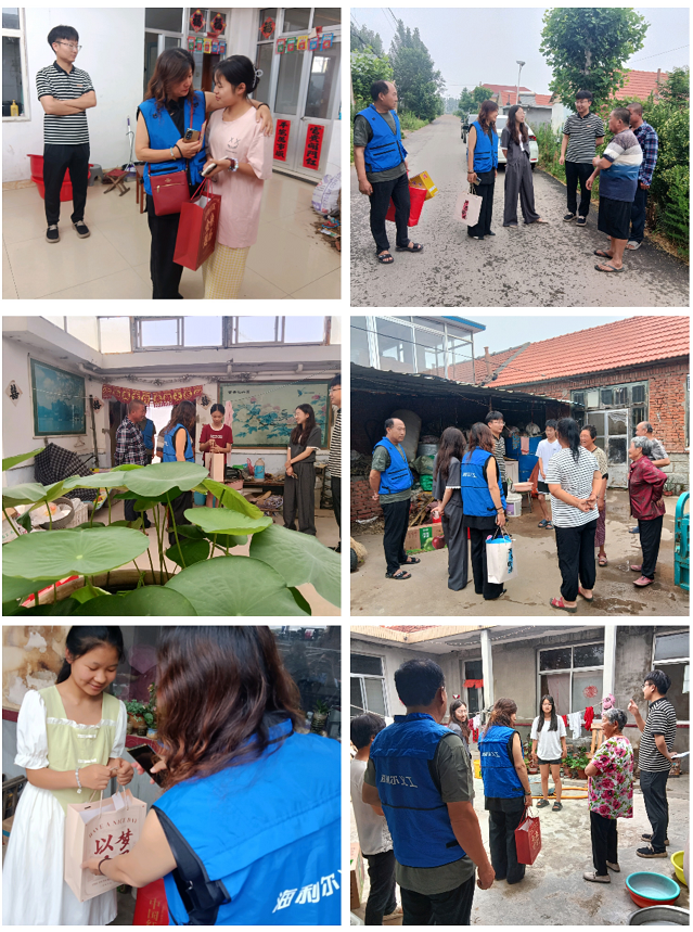 浪花助学 爱心圆梦——浪花志愿者走进莱西开展公益活动