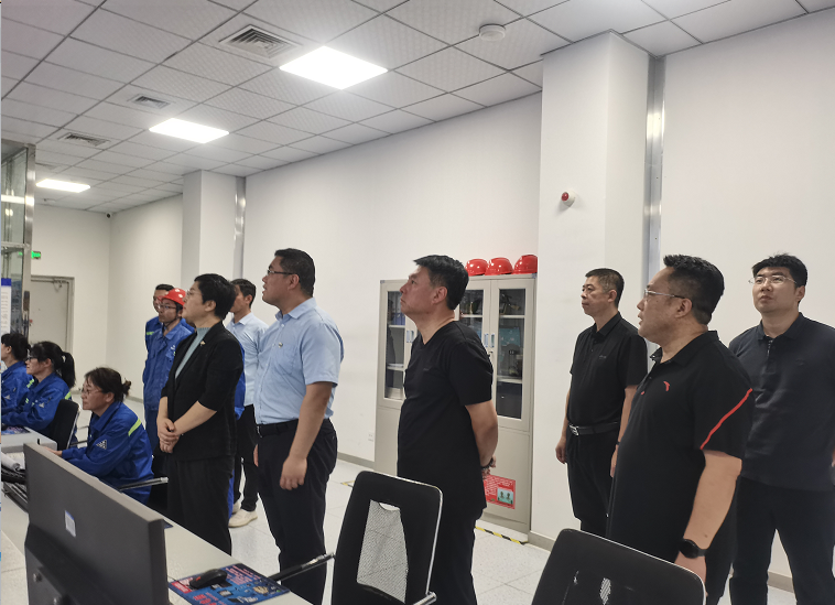 莱西市委书记刘瑛一行来凯源祥调研安全生产工作