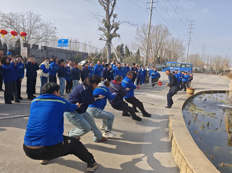 “拔”出精彩，“河”作共赢——奥迪斯工厂组织2026年开工拔河比赛