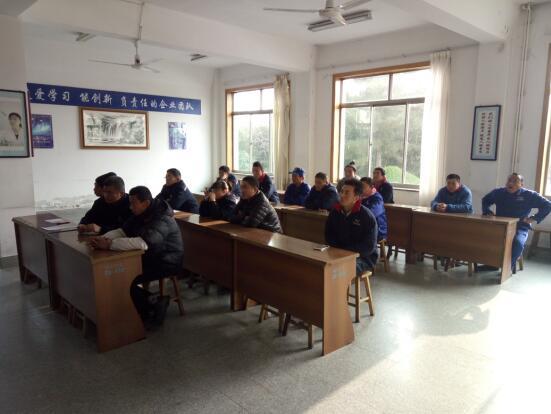 青岛赏金国际举行工厂新员工培训