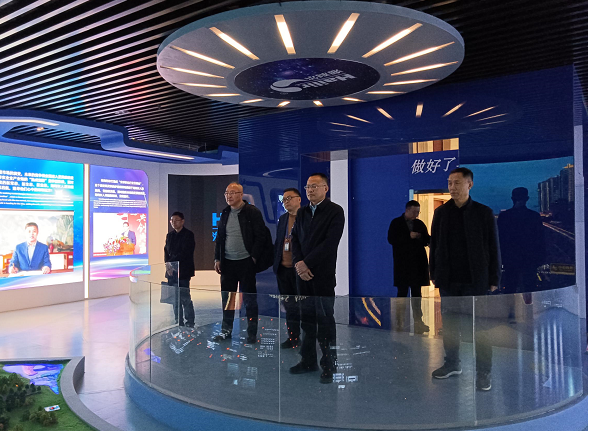 江苏省宿迁市宿豫区政协刘主席一行到赏金国际参观